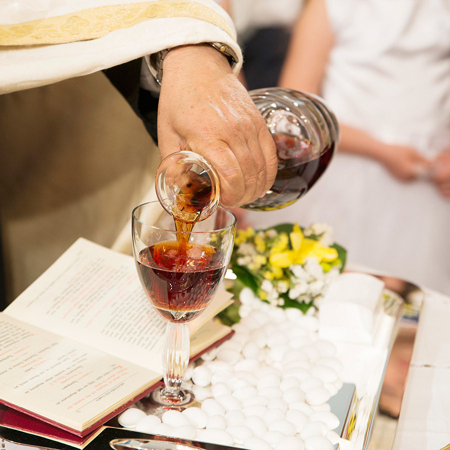 Greek wedding. Wine. Orthodox church. Bride's portrait. Chios, Greece. Alepa Katerina . Layer Photography