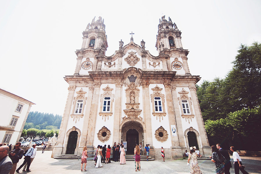 Church. Santuário de Nossa Senhora dos Remédios, Shrine of Our Lady of Remedies the cathedral in Lamego.Portugal. Layer Photography. Alepa Katerina